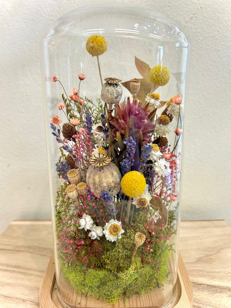 Dried Floral Cloche + Cocktails 3/6/25